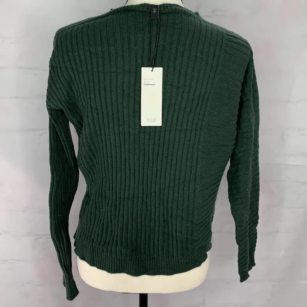 Eileen Fisher Seamless Italian Cashmere Sweater (NWT)‎